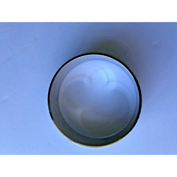 Lia Sophia Retired Silver Tone Bangle Bracelet 2.5" Wide - Picture 2 of 2